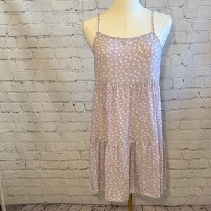 American Eagle Outfitters Lavender Floral Mini Dress
